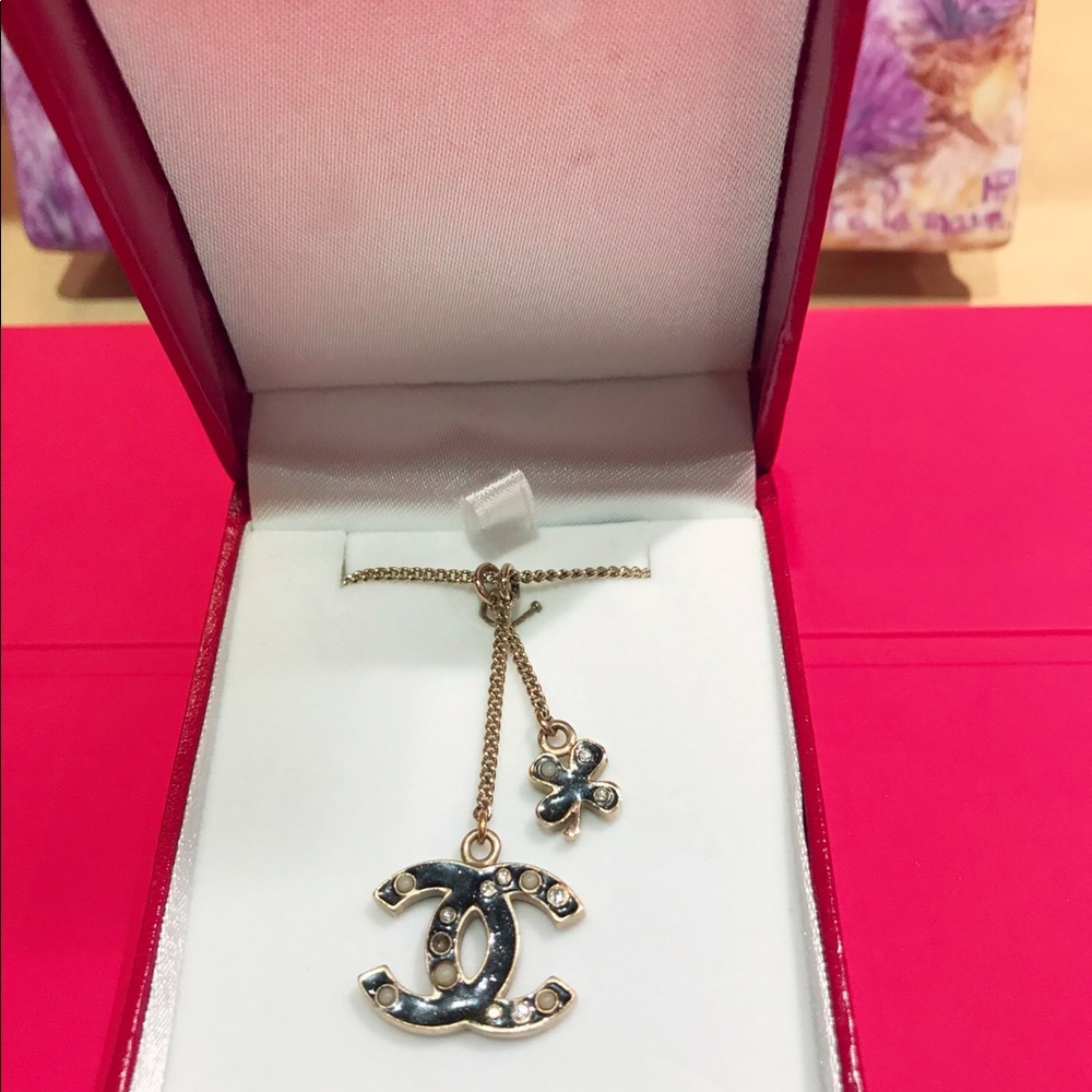 Authentic Chanel Signature CC Necklace